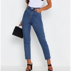 High Waisted Mom Jeans